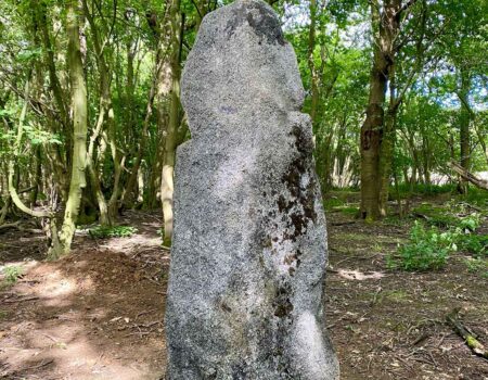 Cornish granite standing stone