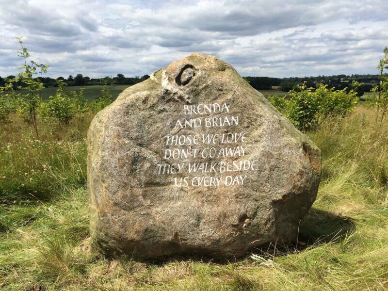 Picture of Personalised Memorial Stones | Natural Stone Memorials