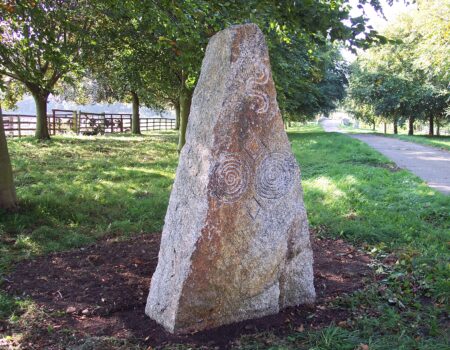 Cornish granite symbol stone