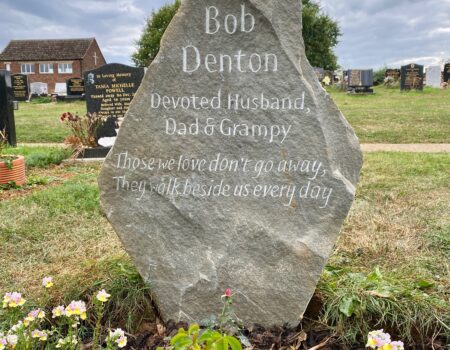 Welsh Pennant headstone