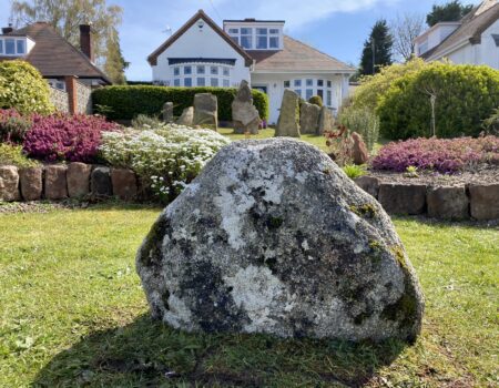 Large boulder of Cornish granite