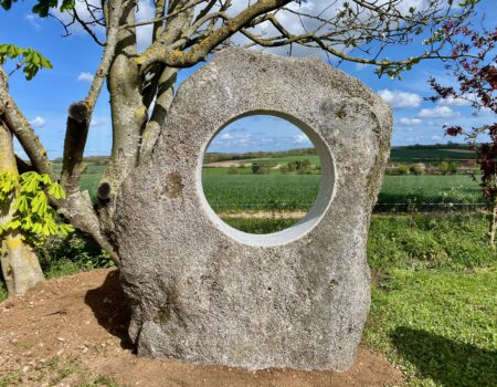 Cornish granite holed stone