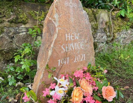 Welsh Pennant headstone
