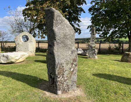 Classic Cornish granite standing stone