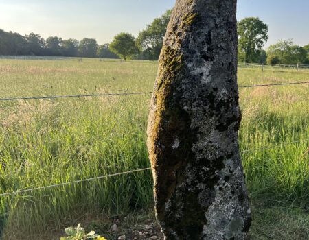 Cornish granite standing stone