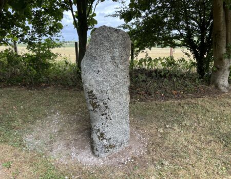 Cornish granite garden monolith
