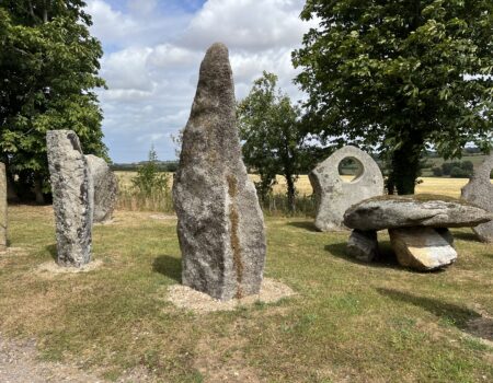 Cornish granite monolith