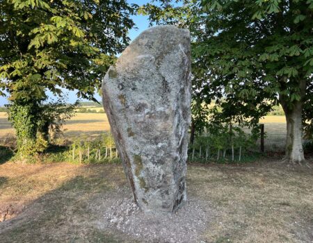 Cornish granite standing stone
